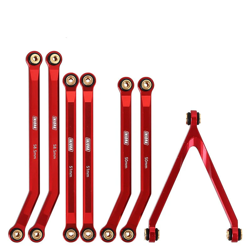 [US Warehouse] INJORA 7pcs High Clearance Chassis Links for SCX24 C10 JLU Bronco Base Camp 4Runner - Image 13