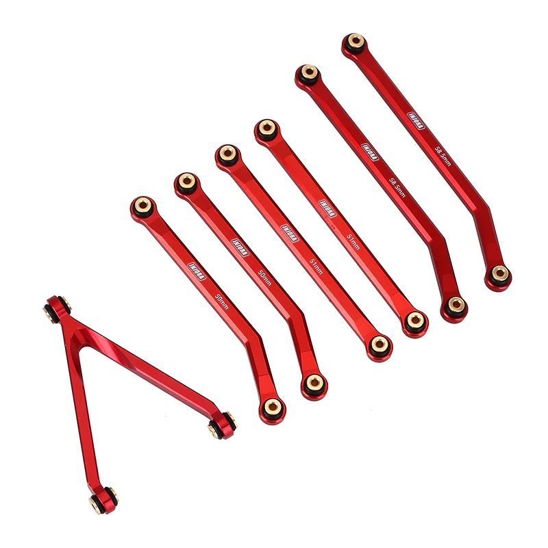 [US Warehouse] INJORA 7pcs High Clearance Chassis Links for SCX24 C10 JLU Bronco Base Camp 4Runner - Image 14