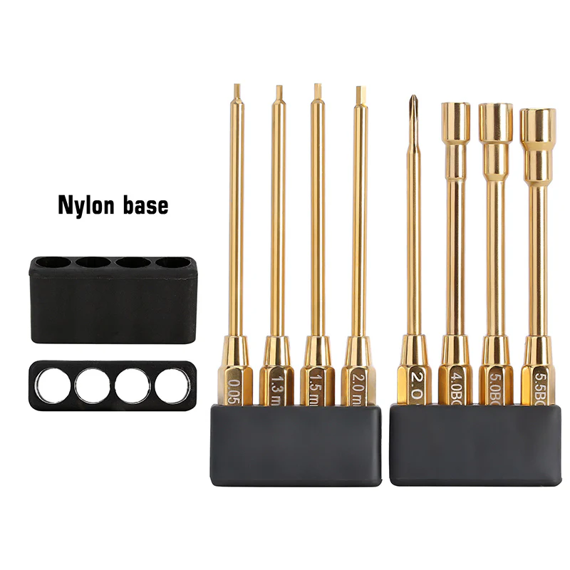 INJORA 8-in-1 Hex, Phillips Screwdriver, Nut Drivers Quick Change Tool Kit for 1/24 1/18 Mini RC - Image 13