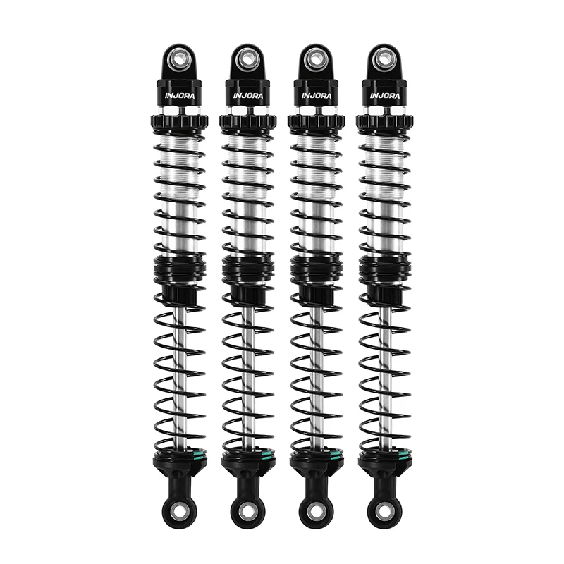 INJORA DRX Dual-Rate Spring Oil Shocks for 1/10 RC Crawlers, 80mm / 90mm / 100mm / 110mm / 120mm - Image 23