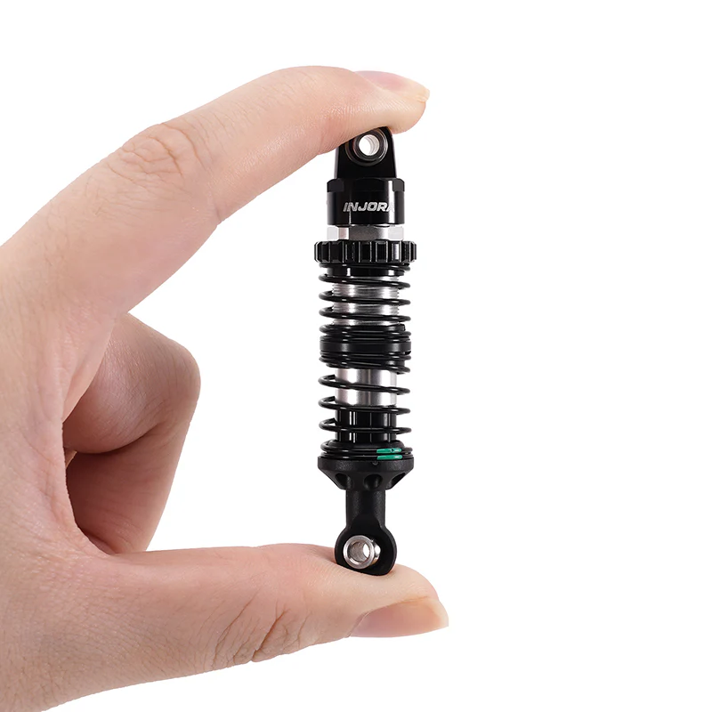 INJORA DRX Dual-Rate Spring Oil Shocks for 1/10 RC Crawlers, 80mm / 90mm / 100mm / 110mm / 120mm - Image 6
