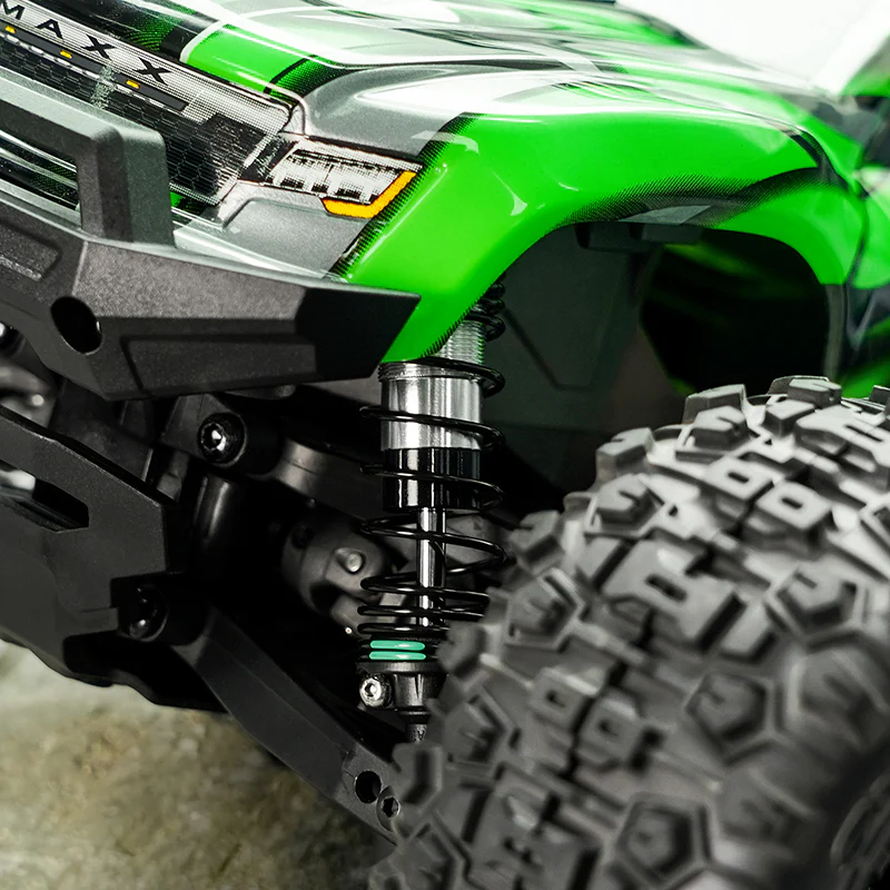 INJORA 88mm Oil Shocks with Progressive Springs for 1/16 Monster Truck Mini Maxx Mini XRT - Image 5