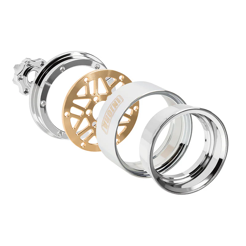 INJORA 1.9" ModuWheel Brass & Aluminum -9.65mm Offset Wheels for 1/10 RC Crawlers - Image 12