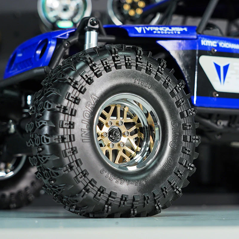 INJORA 1.9" ModuWheel Brass & Aluminum -9.65mm Offset Wheels for 1/10 RC Crawlers - Image 13