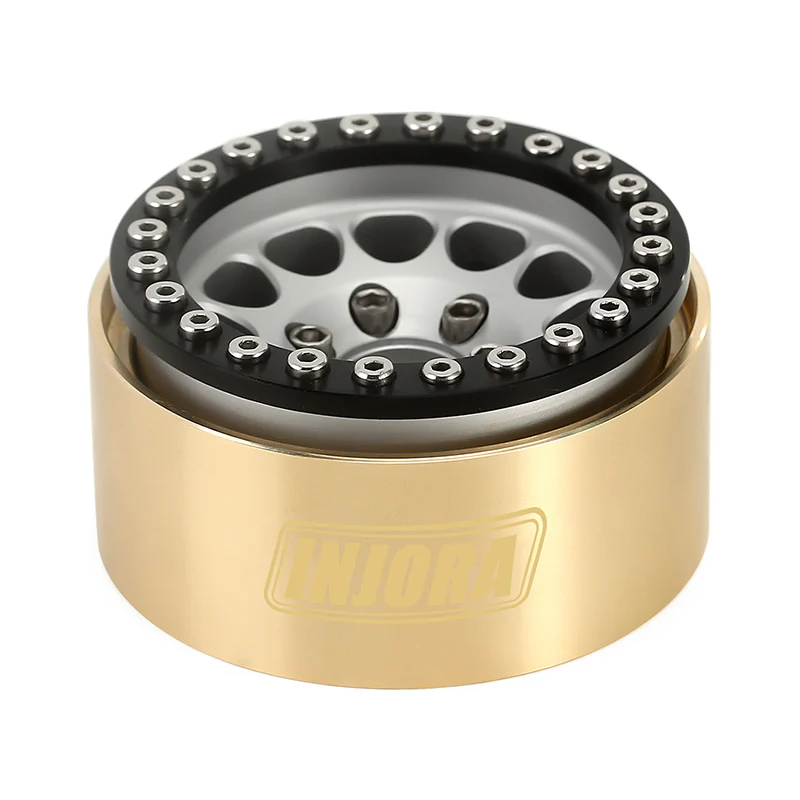 INJORA 94g/pcs Brass Internal Beadlock Ring Clamp Rings for 1.9" Wheel Rims - Image 5