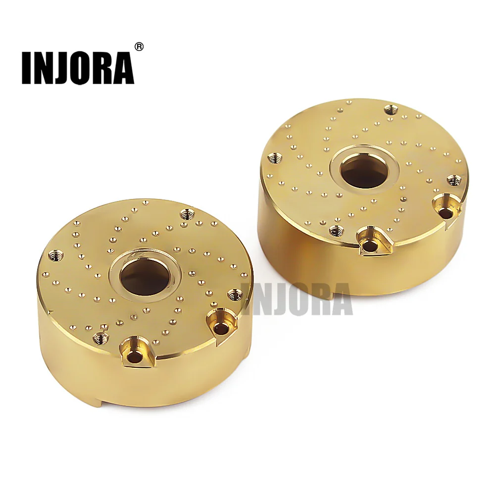 INJORA 95g 104g 113g Counter Weight Brass Outer Portal Drive Housing #8251 for TRX-4 TRX-6 - Image 11