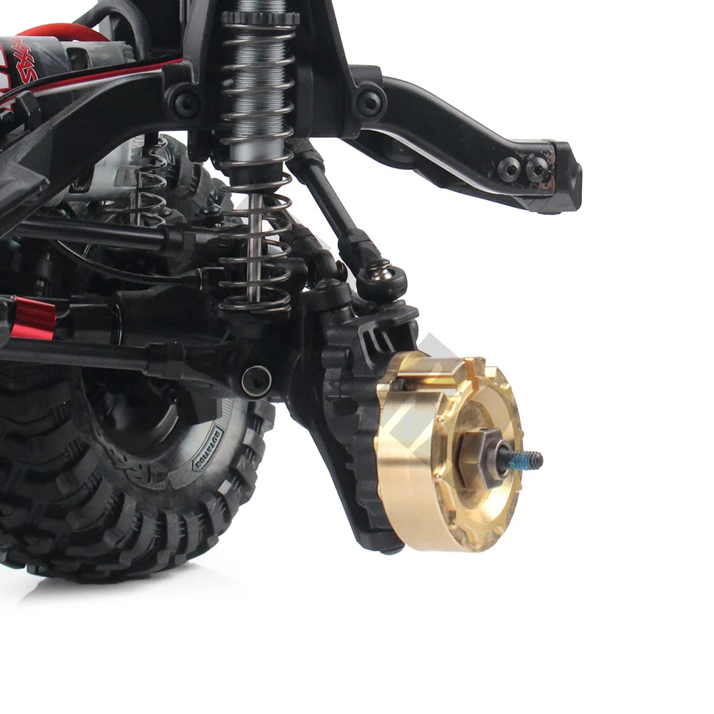 INJORA 95g 104g 113g Counter Weight Brass Outer Portal Drive Housing #8251 for TRX-4 TRX-6 - Image 8