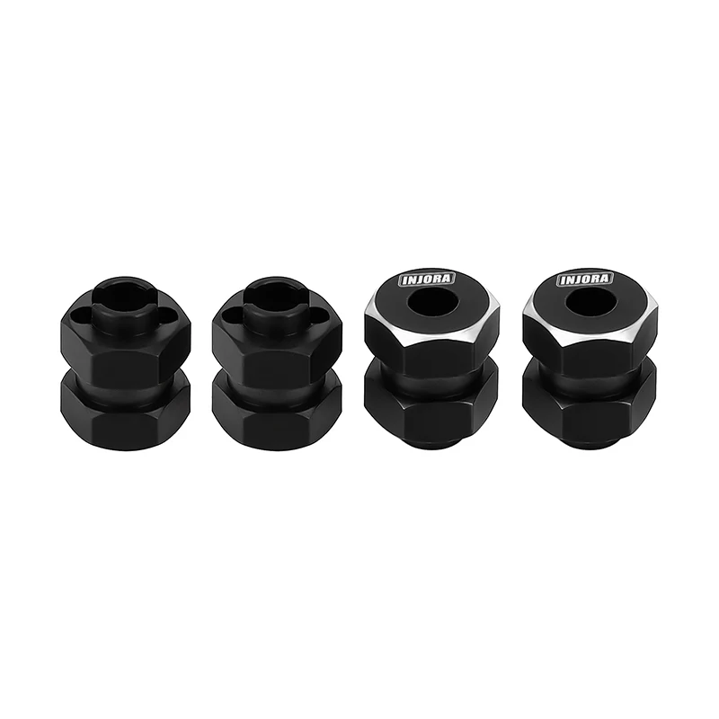 INJORA 9mm(+5mm) Stainless Steel Extended Wheel Hexes For 1/24 SCX24 AX24 - Image 15
