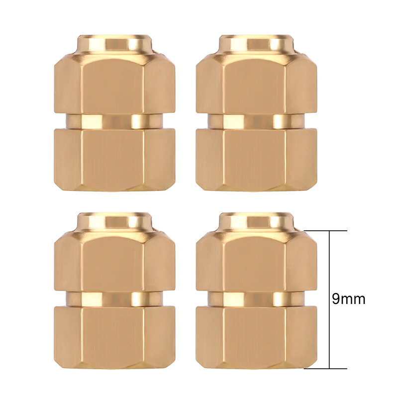 INJORA 9mm(+5mm) Extended Wheel Hexes for 1/18 TRX4M - Image 8