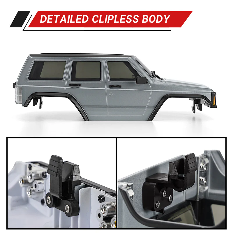 INJORA Cherokee Body for 155mm 1/18 TRX4M Bronco Defender - Image 11