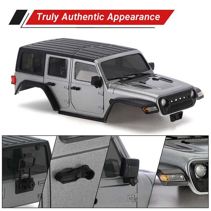 INJORA Hard Top Body for 155mm 1/18 TRX4M Bronco Defender - Image 13