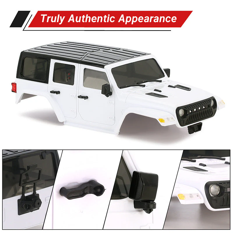 INJORA Hard Top Body for 155mm 1/18 TRX4M Bronco Defender - Image 4