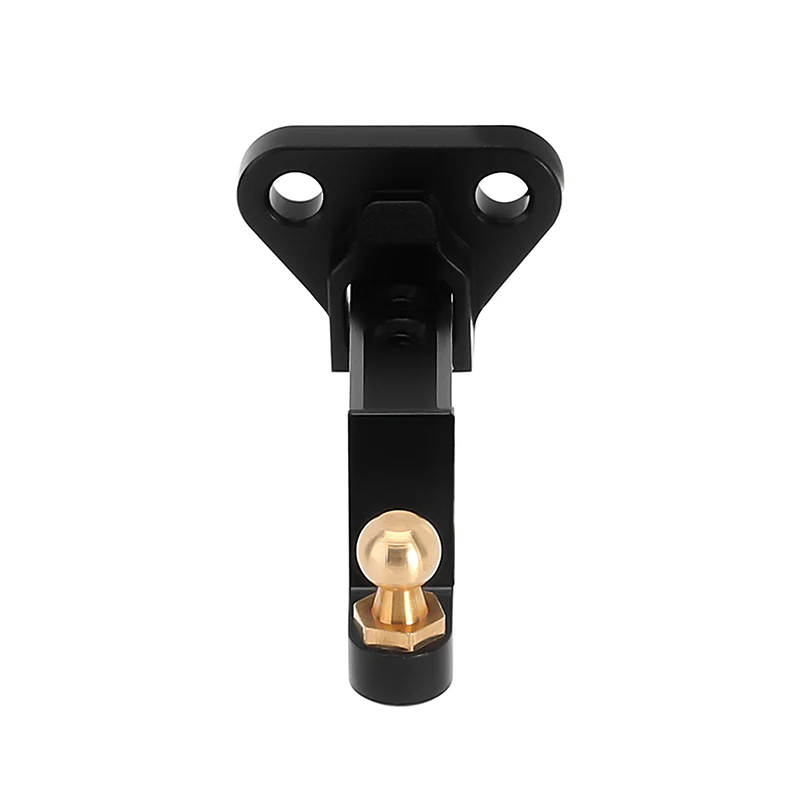 INJORA Adjustable Aluminum Trailer Tow Hitch With Brass Ball for 1/18 TRX4M - Image 7