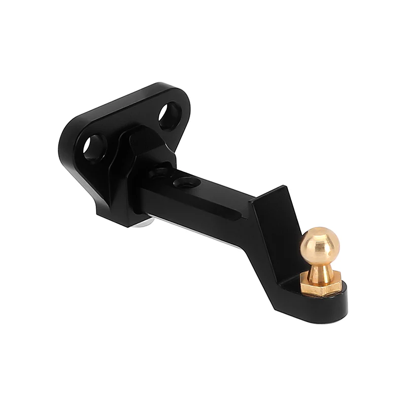 INJORA Adjustable Aluminum Trailer Tow Hitch With Brass Ball for 1/18 TRX4M - Image 9