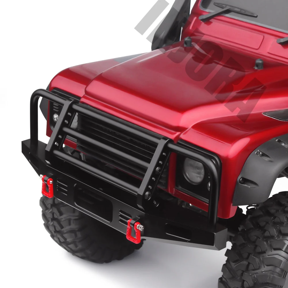 INJORA Adjustable Metal Front Bumper for TRX4 SCX10 & SCX10 II - Image 11