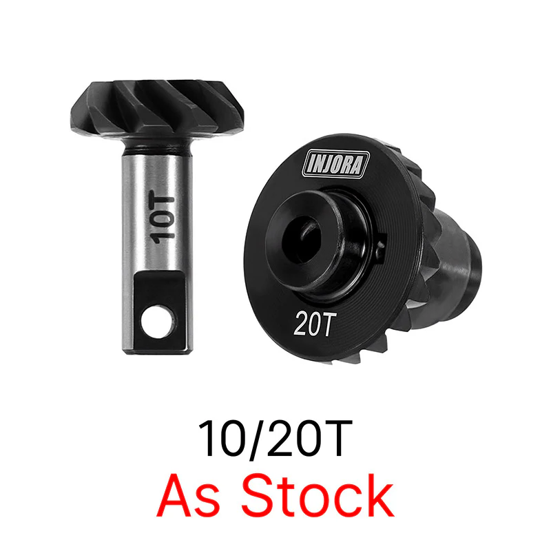 INJORA Alloy Steel Helical Diff Gears for 1/18 Redcat Ascent-18 - Image 2