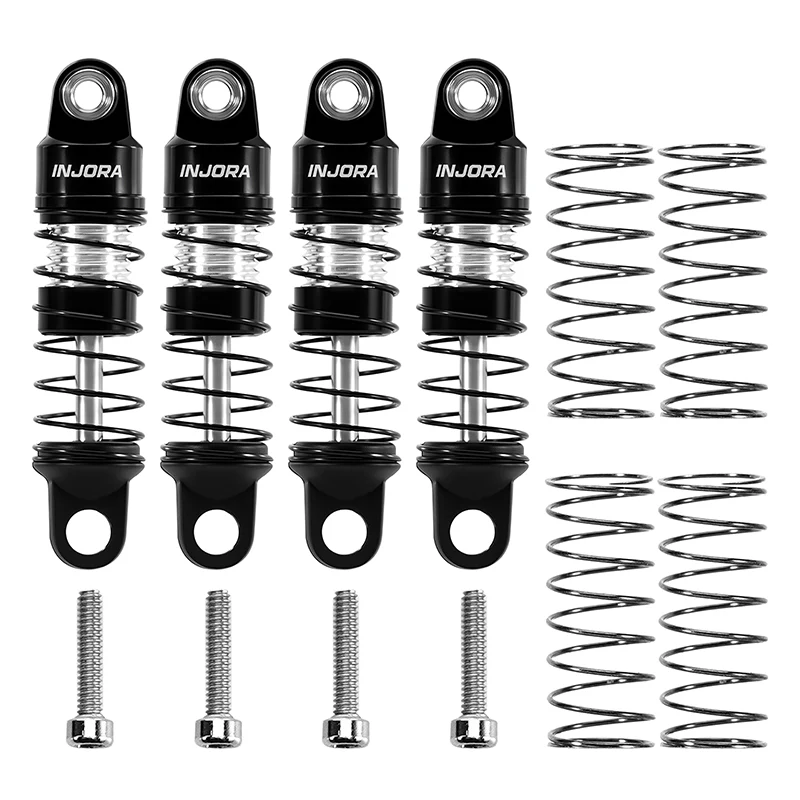 INJORA 23mm Aluminum Oil Shocks for 1/30 Axial SCX30 - Image 2