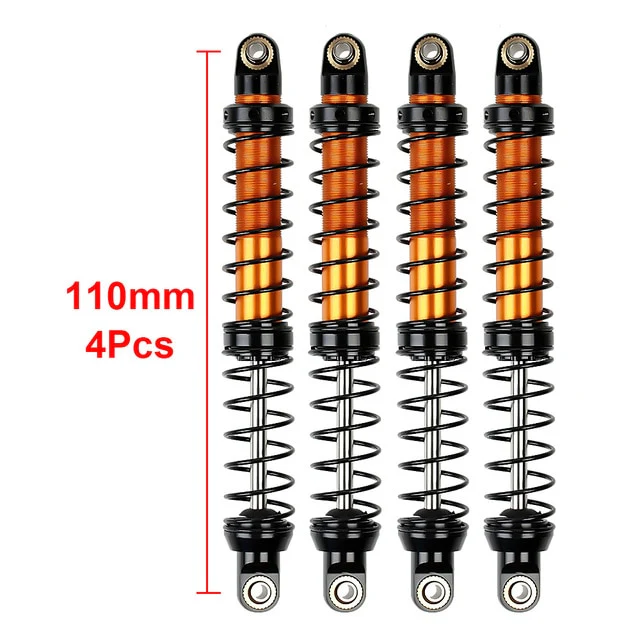 INJORA Aluminum 70-120mm Dual Stage Spring Shock Absorber Damper for 1/10 RC Crawler - Image 28