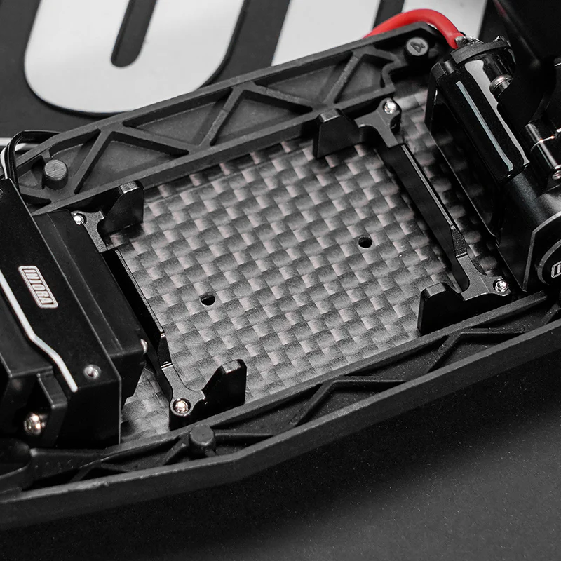 INJORA Aluminum Brushless ESC Mount with Battery Holder for 1/24 Buggy Losi Micro-B - Image 6