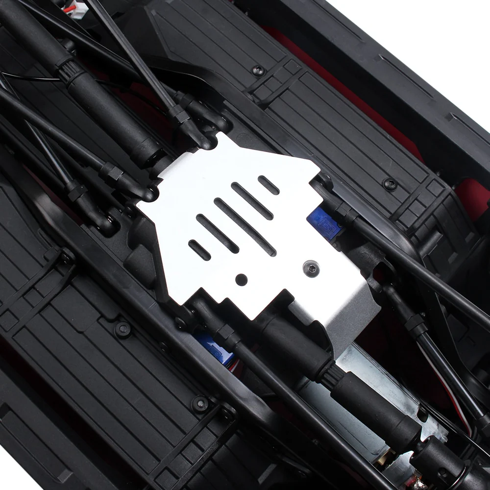 [Germany Clearance Deal] INJORA Aluminum Chassis Armor Axle Protector Skid Plate for Traxxas TRX-4 - Image 14