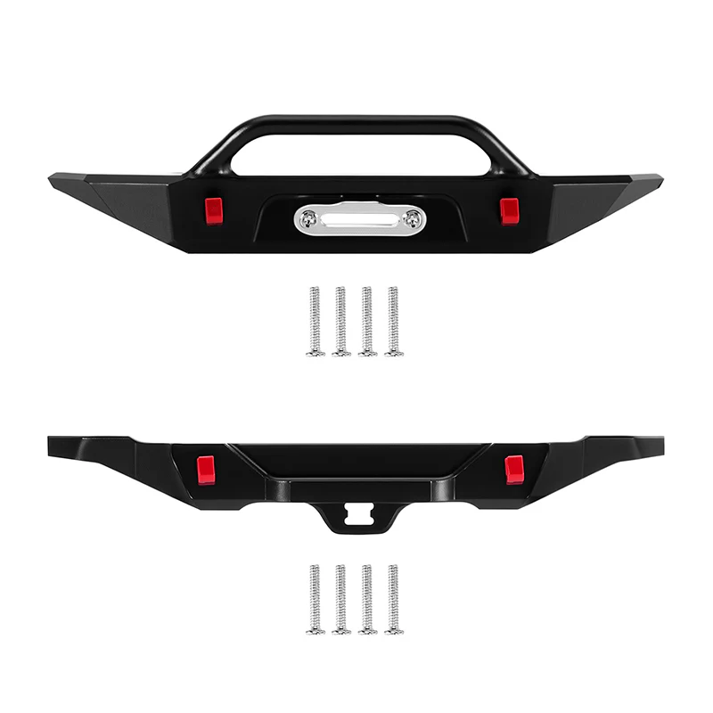 INJORA Aluminum Front Rear Bumper for 1/30 SCX30 Bronco - Image 2