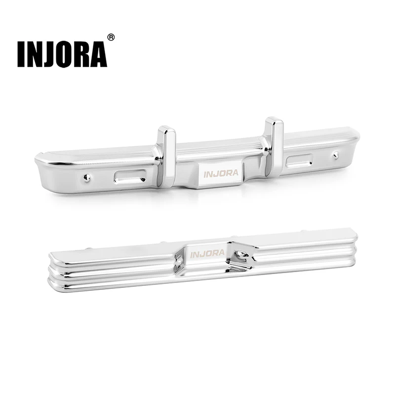 INJORA Aluminum Front Rear Bumper for 1/30 SCX30 Chevrolet K10