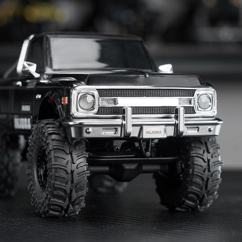 INJORA Aluminum Front Rear Bumper for 1/30 SCX30 Chevrolet K10 - Image 4