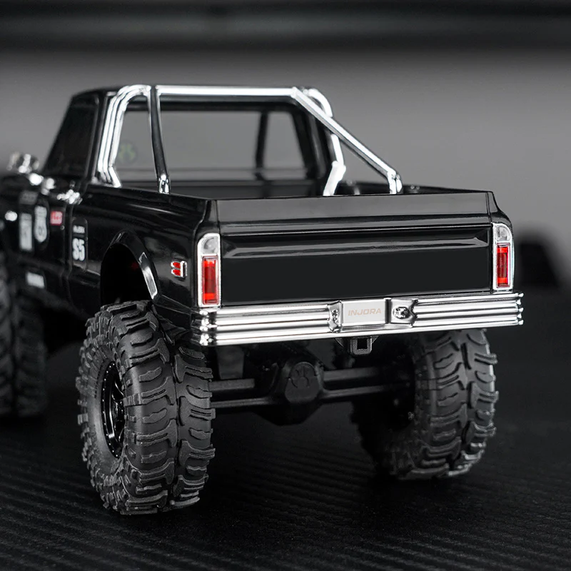 INJORA Aluminum Front Rear Bumper for 1/30 SCX30 Chevrolet K10 - Image 5
