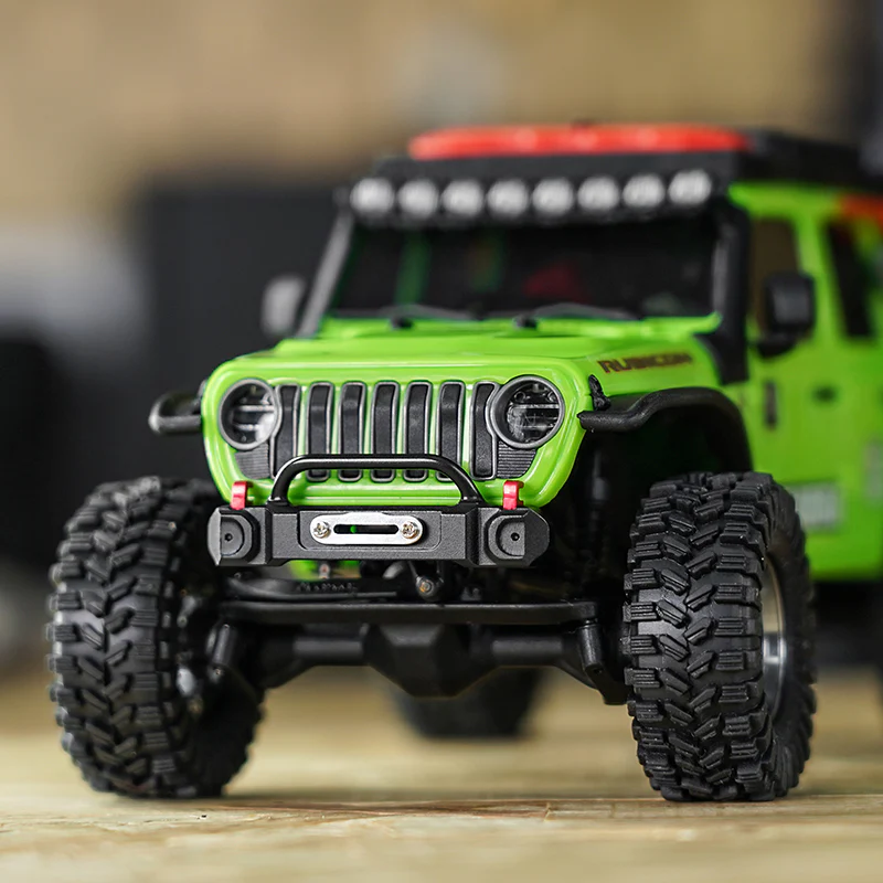 INJORA Aluminum Front Rear Bumper for 1/30 SCX30 JLU - Image 4