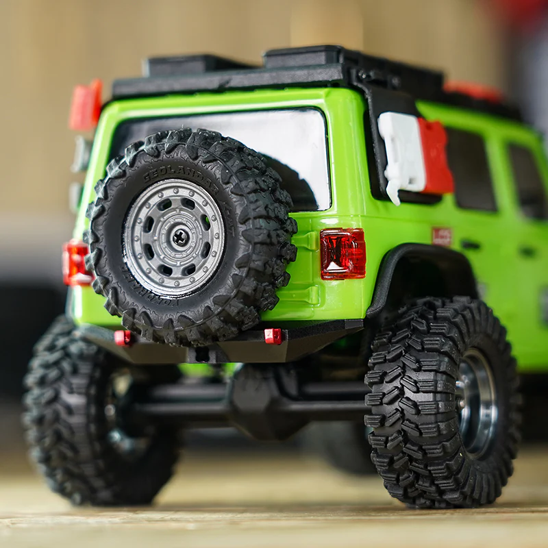 INJORA Aluminum Front Rear Bumper for 1/30 SCX30 JLU - Image 5