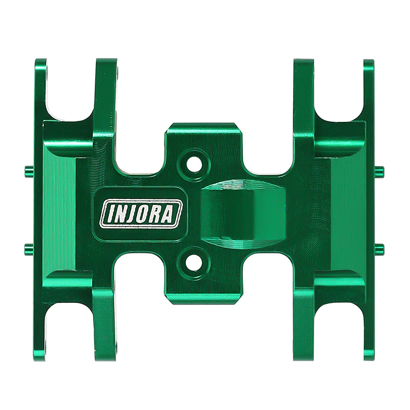 INJORA Aluminum Gearbox Mount, Transmission Skid Plate for Axial SCX24 - Image 17