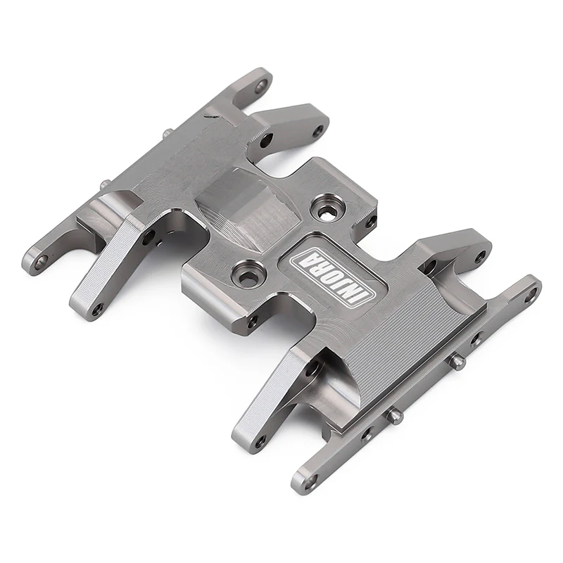 INJORA Aluminum Gearbox Mount, Transmission Skid Plate for Axial SCX24 - Image 9