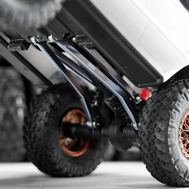 INJORA Aluminum High Clearance 4 Links Set for 1/24 Axial SCX24 GX470 - Image 7