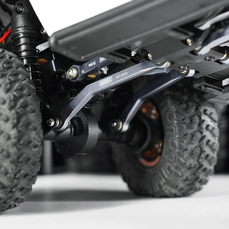 INJORA Aluminum High Clearance 4 Links Set for 1/24 Axial SCX24 GX470 - Image 8