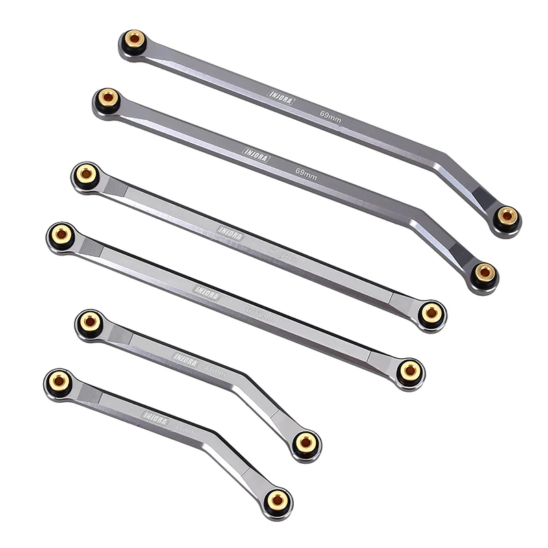 [Clearance Sale] INJORA 7pcs High Clearance Chassis Links for Axial SCX24 Deadbolt Betty - Image 9