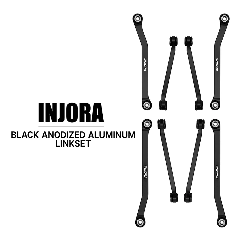 INJORA Aluminum High Clearance Chassis Links for 1/32 Redcat Ascent-32 (ASC32-04) - Image 8