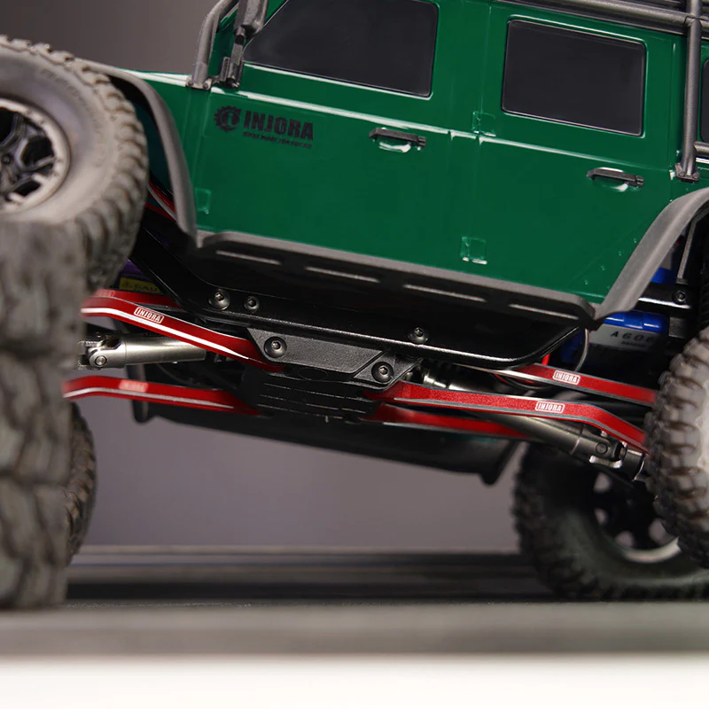 INJORA Aluminum High Clearance Chassis Links Set for 1/18 TRX4M Defender Bronco - Image 16