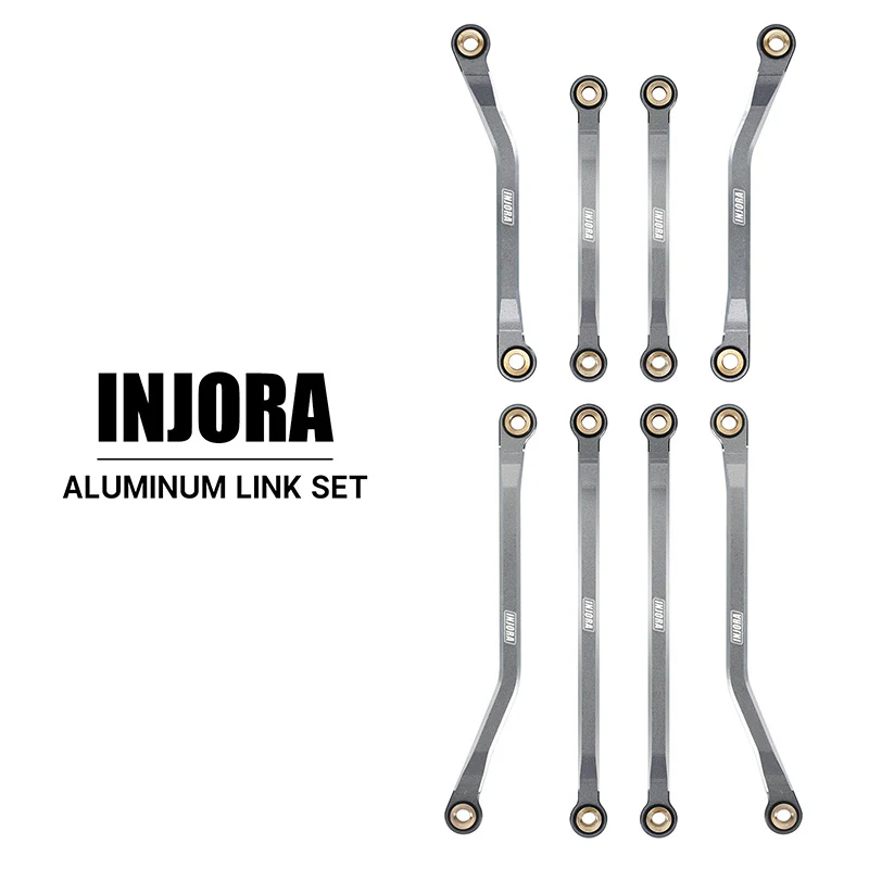 INJORA Aluminum High Clearance Chassis Links Set for 1/18 TRX4M Defender Bronco - Image 18