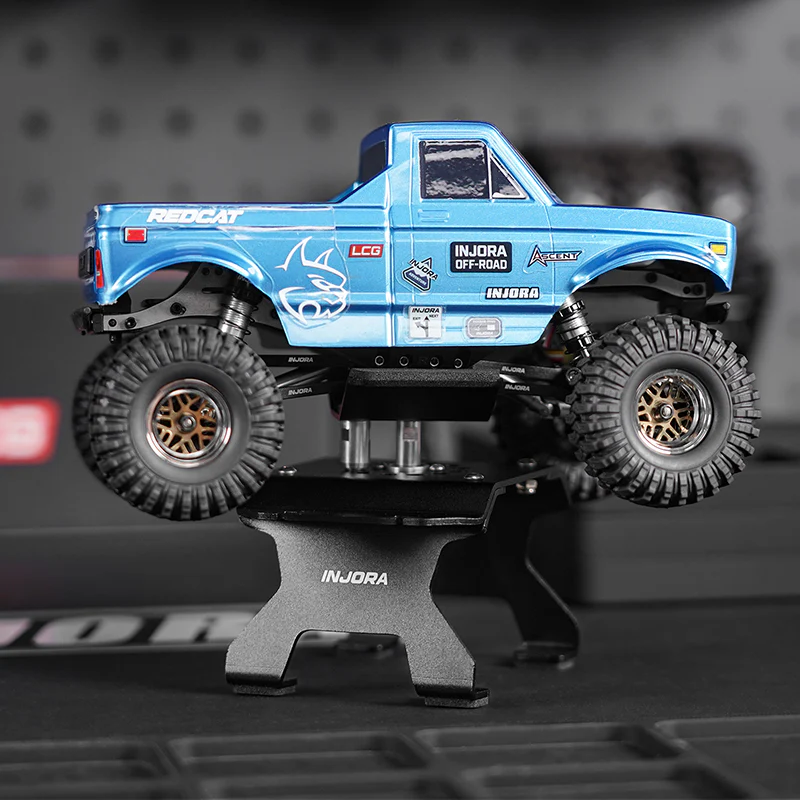 INJORA Aluminum RC Car Stand with Shock Holder for 1/30 1/32 RC Crawler - Image 7