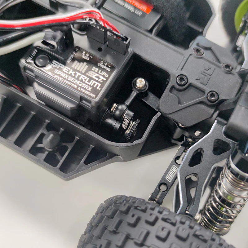 INJORA Aluminum Servo Saver Set for for Arrma Mojave Typhon Granite Grom Losi Nascar (20T) - Image 4