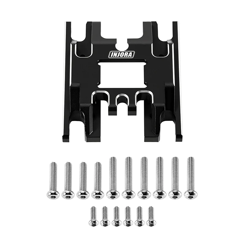 [Germany Clearance Deal] INJORA Aluminum Skid Plate Transmission Mount for 1/18 TRX4M (17g) - Image 2