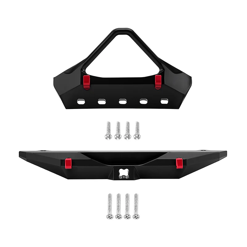 INJORA Aluminum Stinger-style Bumper for 1/30 SCX30 JLU - Image 2