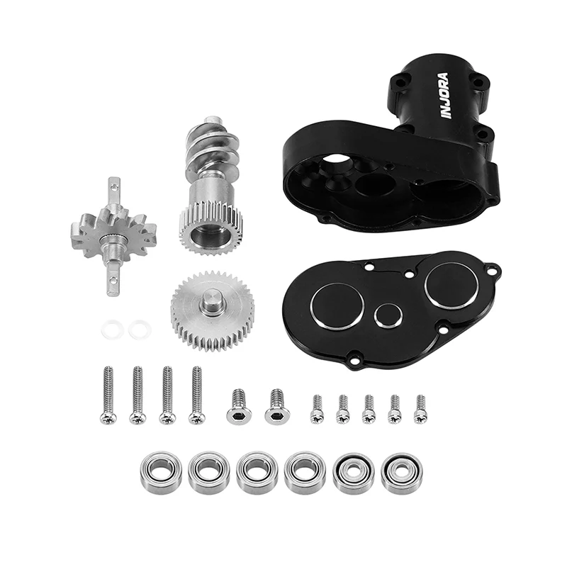INJORA Aluminum Transmission Kit for 1/30 SCX30 (Unassembled) - Image 2