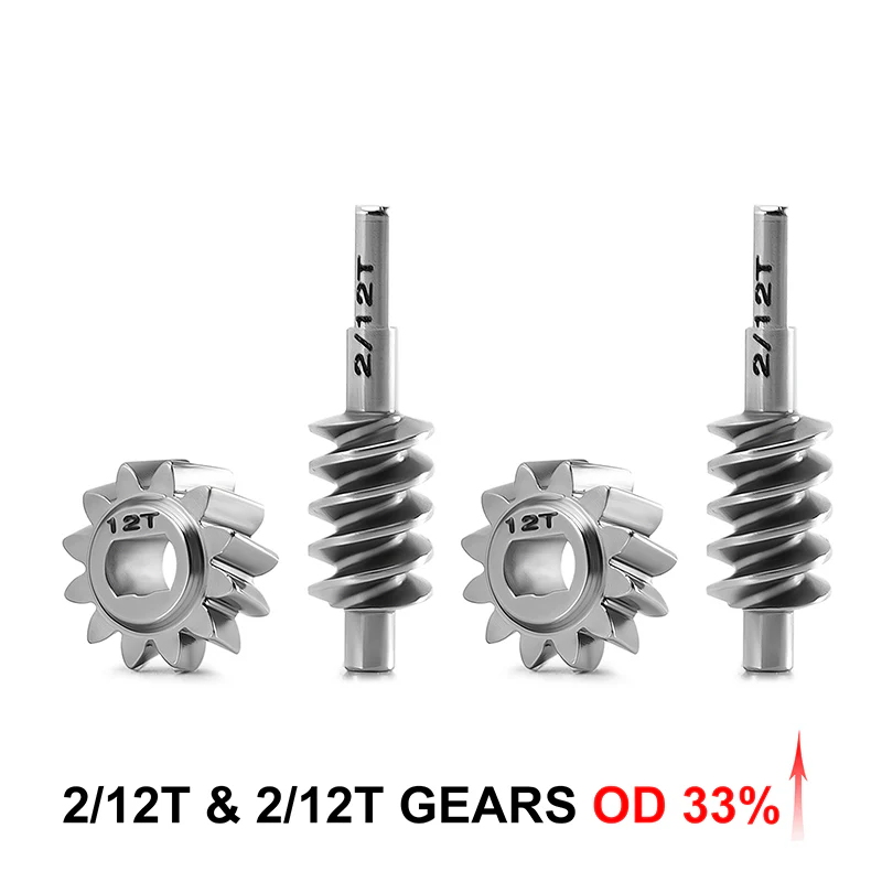 INJORA Axle Worm Gear Set for 1/30 SCX30 - Image 14