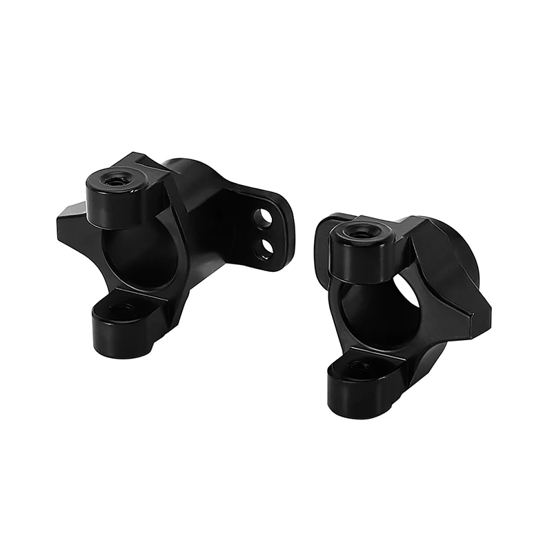 INJORA Black Brass C Hubs for 1/24 FMS FCX24M - Image 7