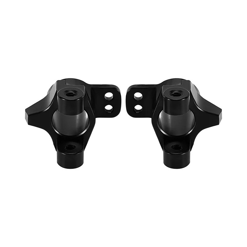 INJORA Black Brass C Hubs for 1/24 FMS FCX24M - Image 8