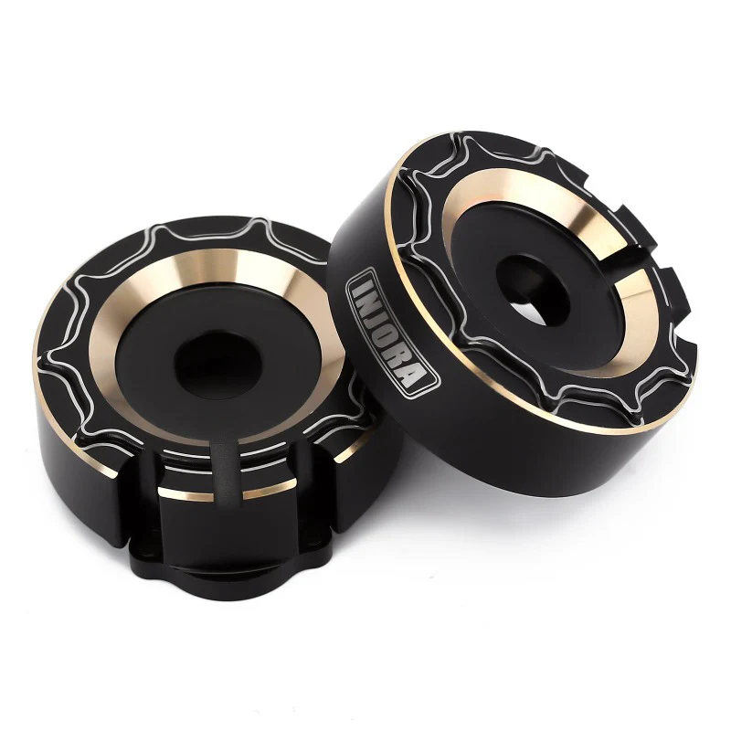 INJORA 104g/pcs Black Brass Counterweight Outer Portal Drive Housing #8251 for TRX-4 TRX-6 - Image 3