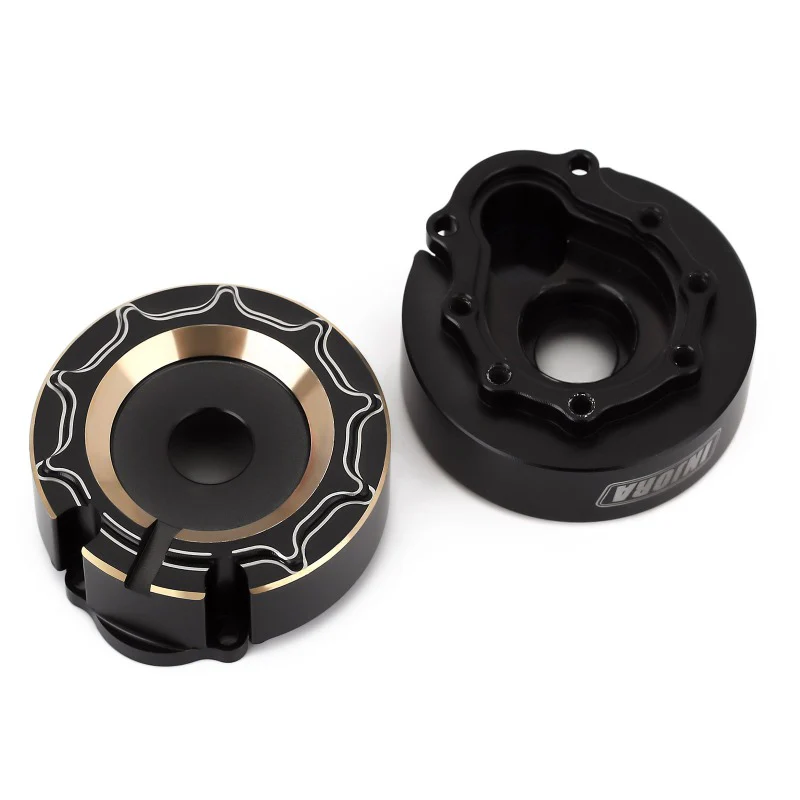 INJORA 104g/pcs Black Brass Counterweight Outer Portal Drive Housing #8251 for TRX-4 TRX-6 - Image 5