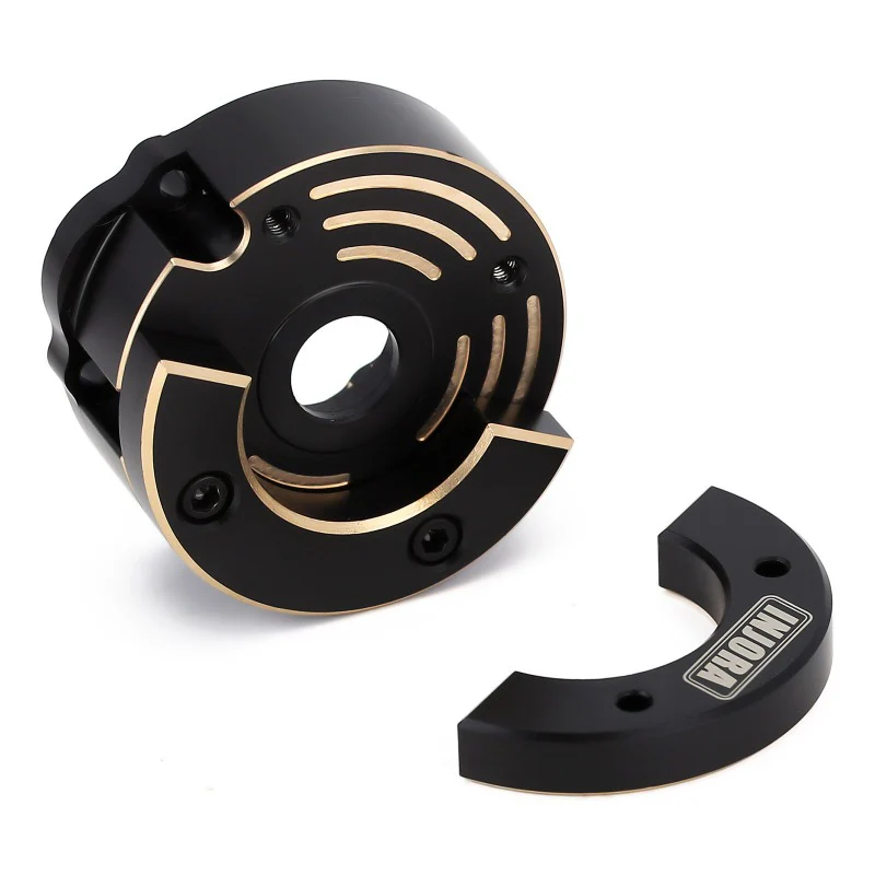 INJORA 129g/pcs Black Brass Counterweight Outer Portal Drive Housing #8251 for TRX-4 TRX-6 - Image 4
