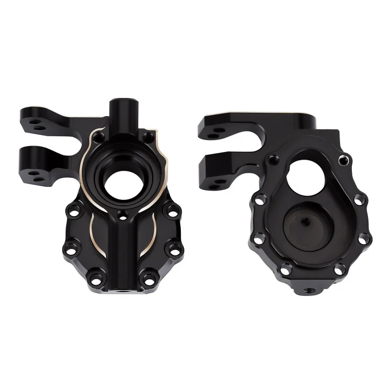INJORA Black Brass Counterweight 55g Drive Housing #8252 for TRX-4 TRX-6 - Image 3